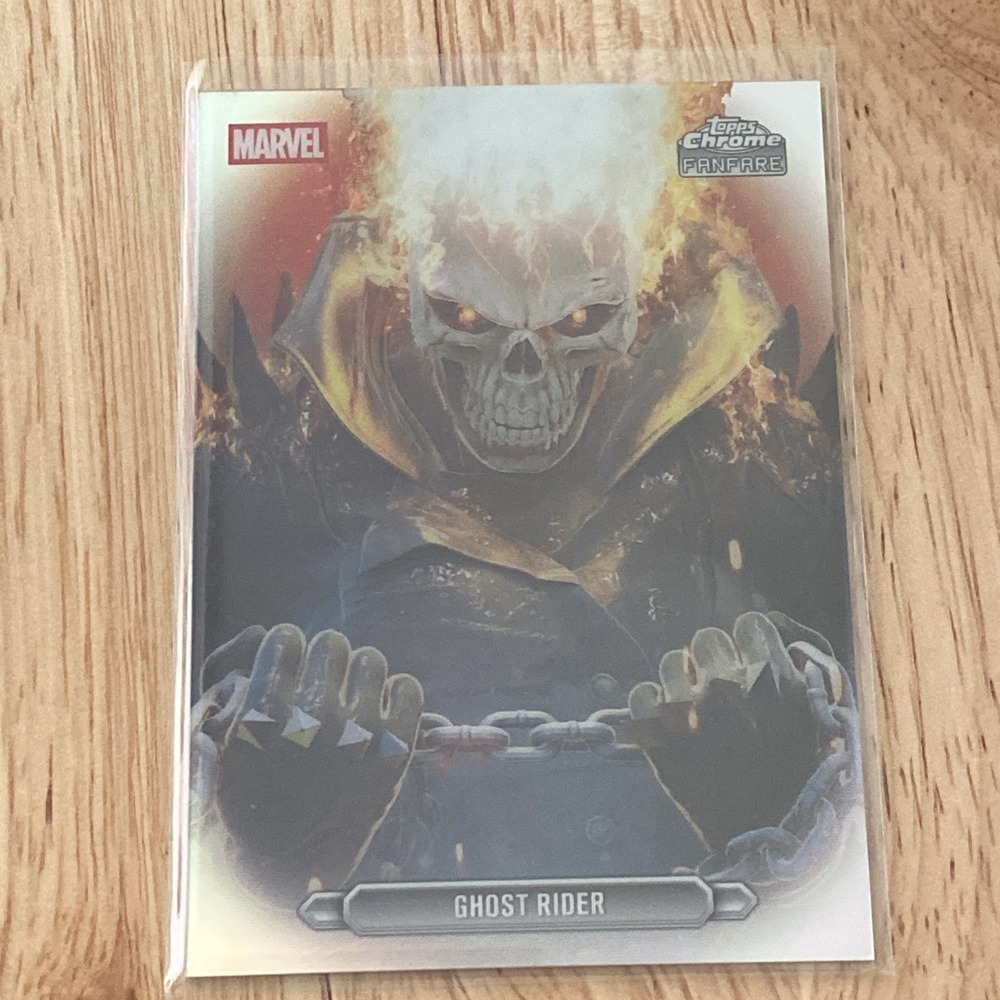 2026 Topps Chrome Marvel Comics Fanfare GHOST RIDER #FF-16